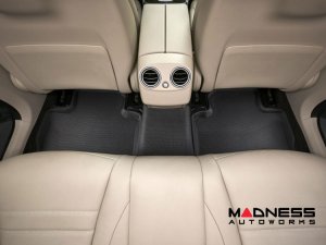 Alfa Romeo Stelvio Floor Liners - All Weather - Rubberized - Premium - Rear 3 Piece Set
